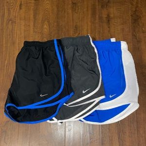 3 pairs of L Nike shorts